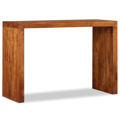 Console Table Solid Wood with Honey Finish 110x40x76 cm