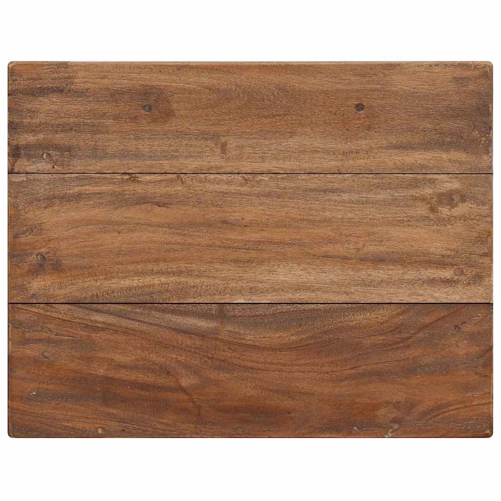 Nightstand Solid Mahogany Wood 40x30x51 cm