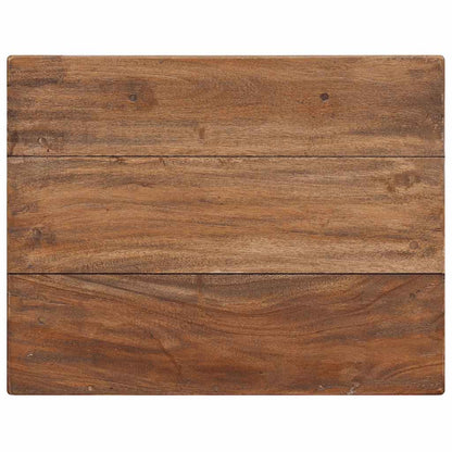 Nightstand Solid Mahogany Wood 40x30x51 cm