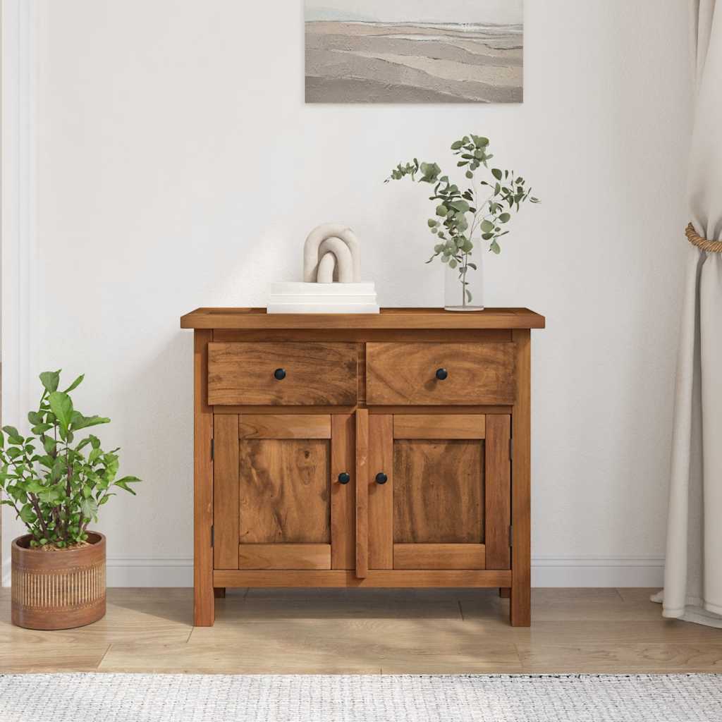 Sideboard Solid Mahogany Wood 75x30x65 cm