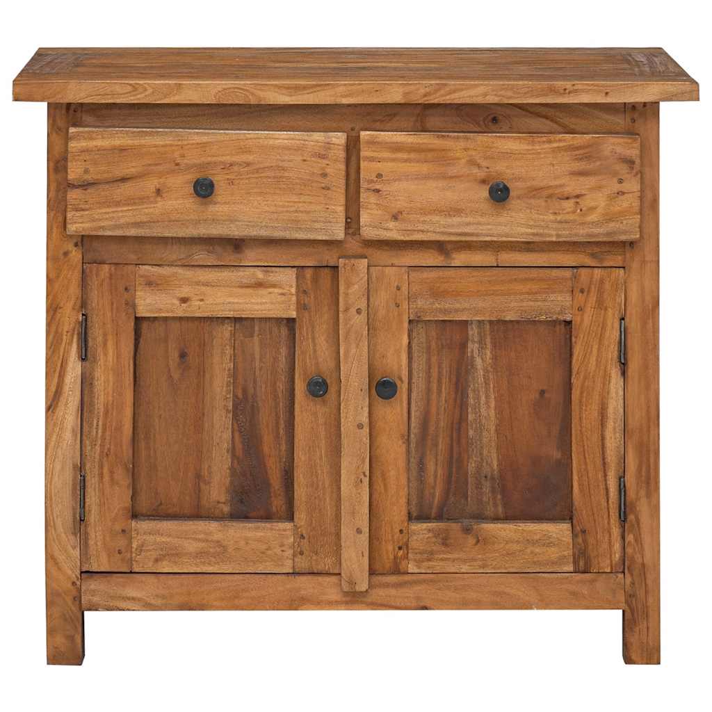 Sideboard Solid Mahogany Wood 75x30x65 cm