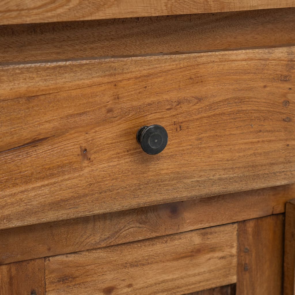 Sideboard Solid Mahogany Wood 75x30x65 cm