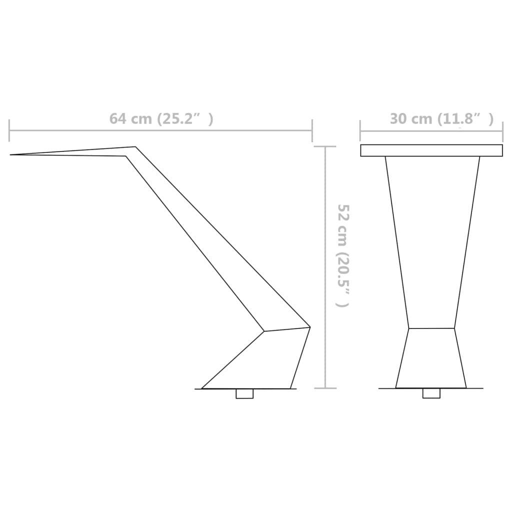 Pool Fountain Stainless Steel 64x30x52 cm Silver