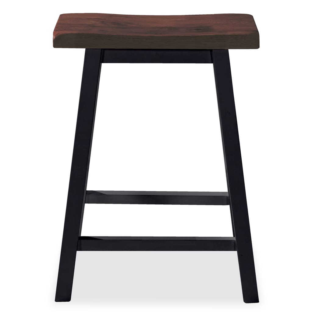 Bar Set 3 Pieces MDF Black