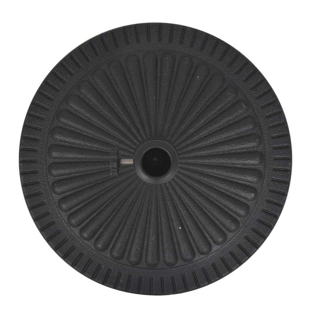 Parasol Base Resin Round Black 29 kg