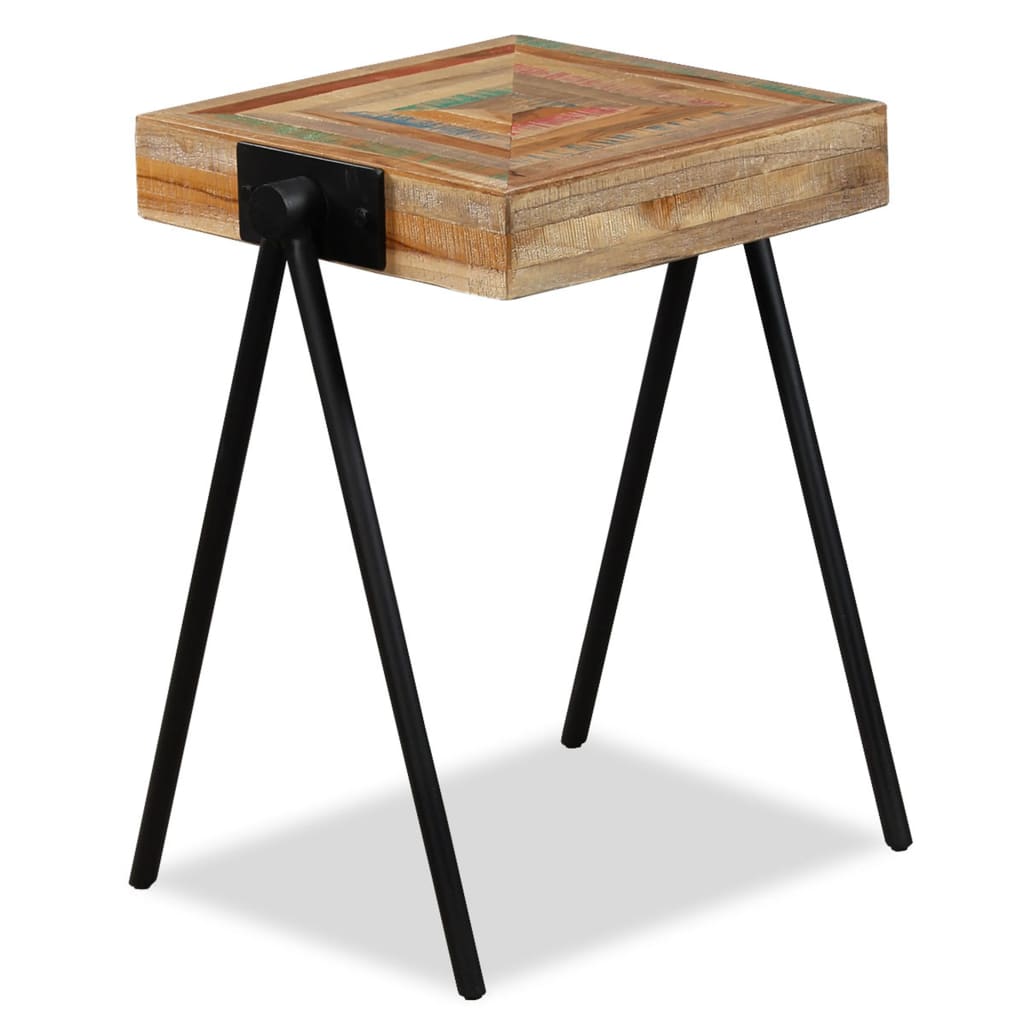 Side Table Solid Reclaimed Teak