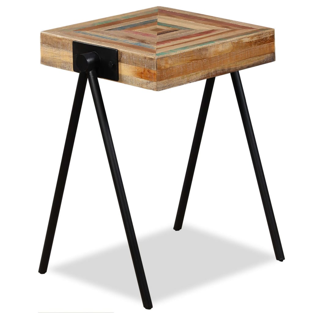 Side Table Solid Reclaimed Teak