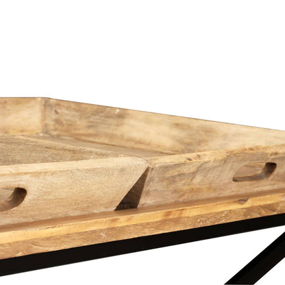 Coffee Table Solid Mango Wood 110x55x42 cm