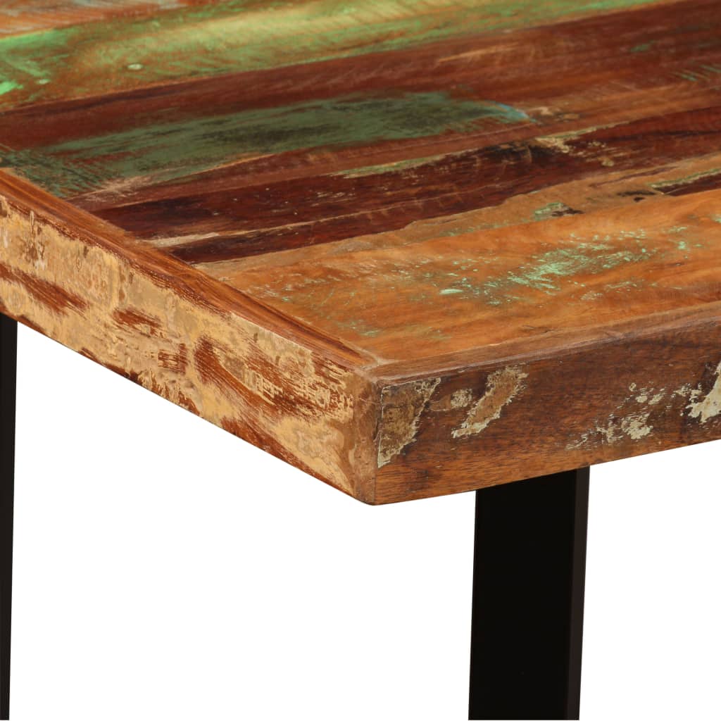 Bar Table Solid Reclaimed Wood 120x60x107 cm