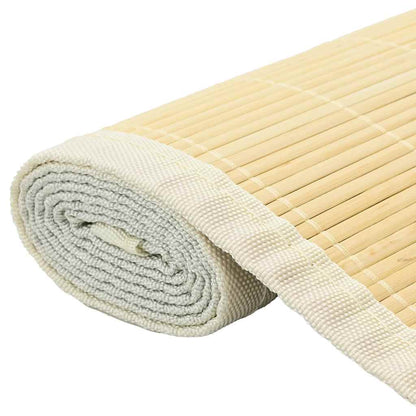 Rug Bamboo 160x230 cm Natural
