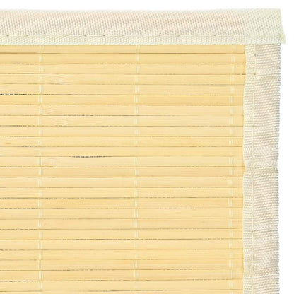 Rug Bamboo 160x230 cm Natural