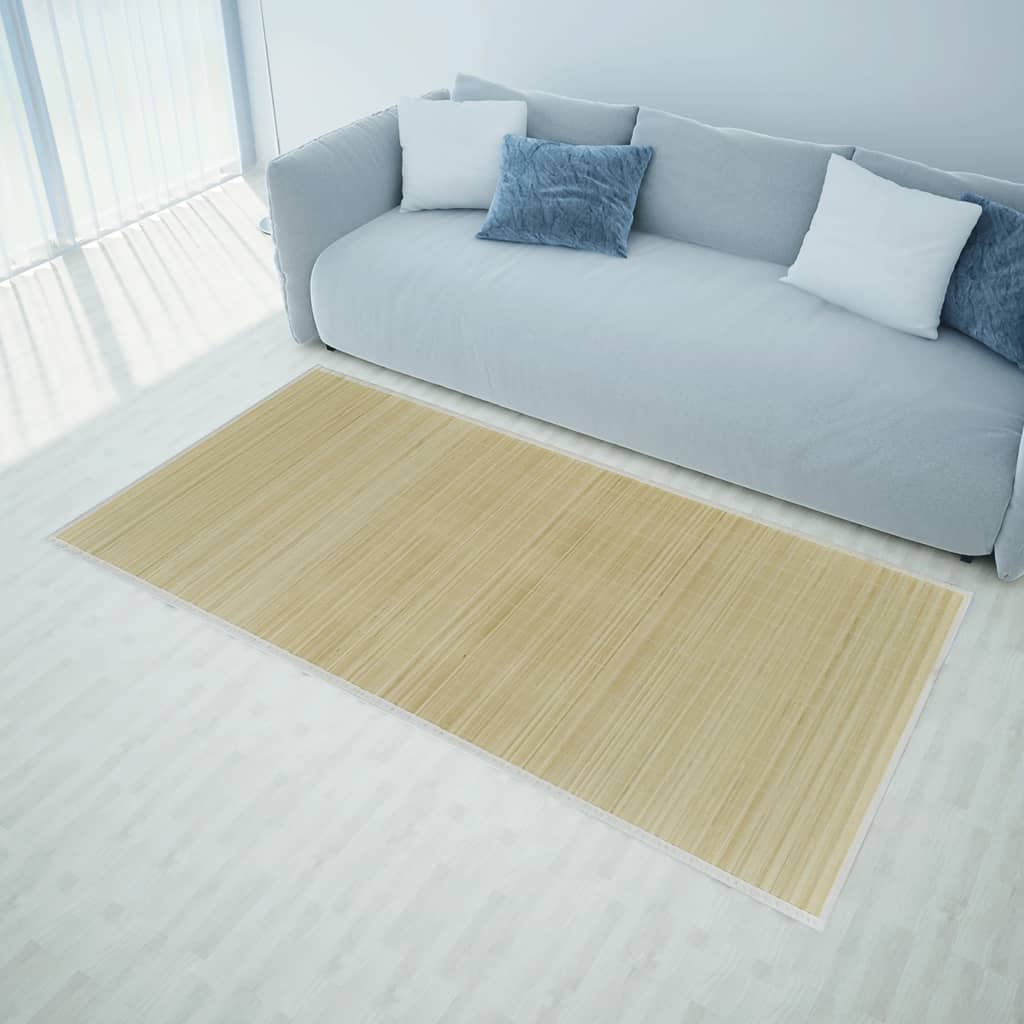 Rug Bamboo 160x230 cm Natural