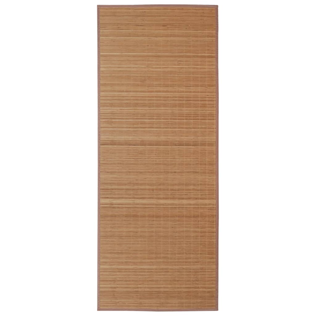 Rug Bamboo 160x230 cm Brown