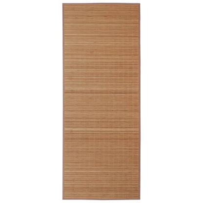 Rug Bamboo 160x230 cm Brown