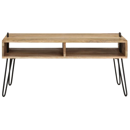 Coffee Table Solid Mango Wood 100x60x45 cm