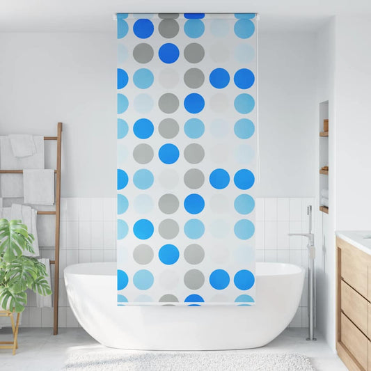 Shower Roller Blind 100x240 cm Circle