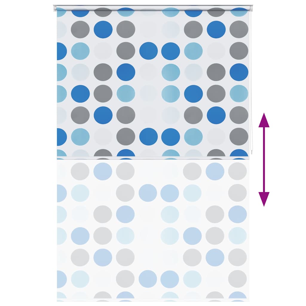 Shower Roller Blind 140x240 cm Circle
