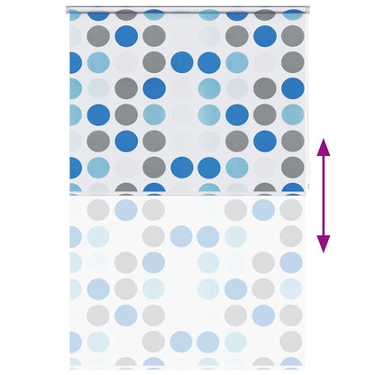 Shower Roller Blind 140x240 cm Circle