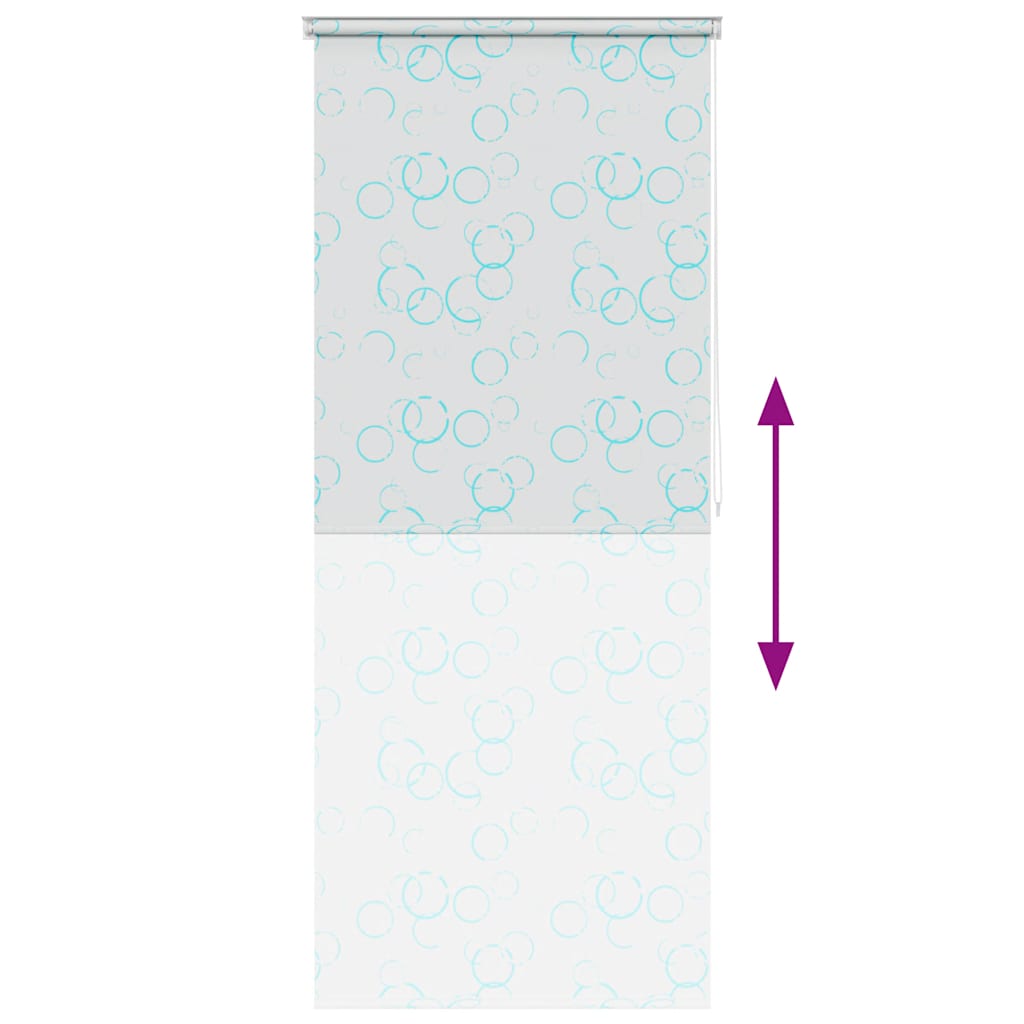 Shower Roller Blind 100x240 cm Bubble