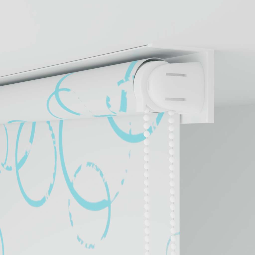 Shower Roller Blind 100x240 cm Bubble