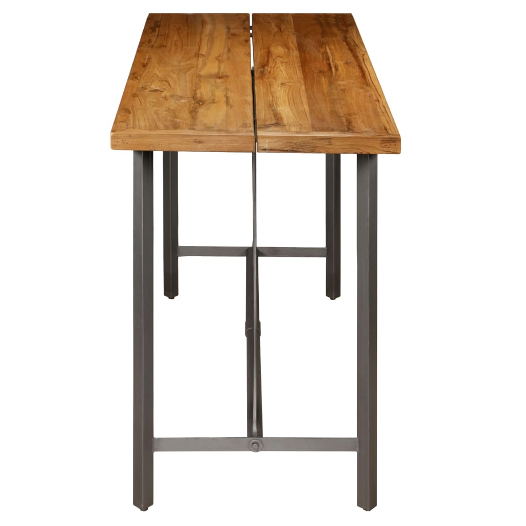 Bar Table Solid Reclaimed Teak 150x70x106 cm