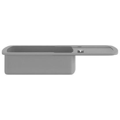 Granite Kitchen Sink Single Basin Grey