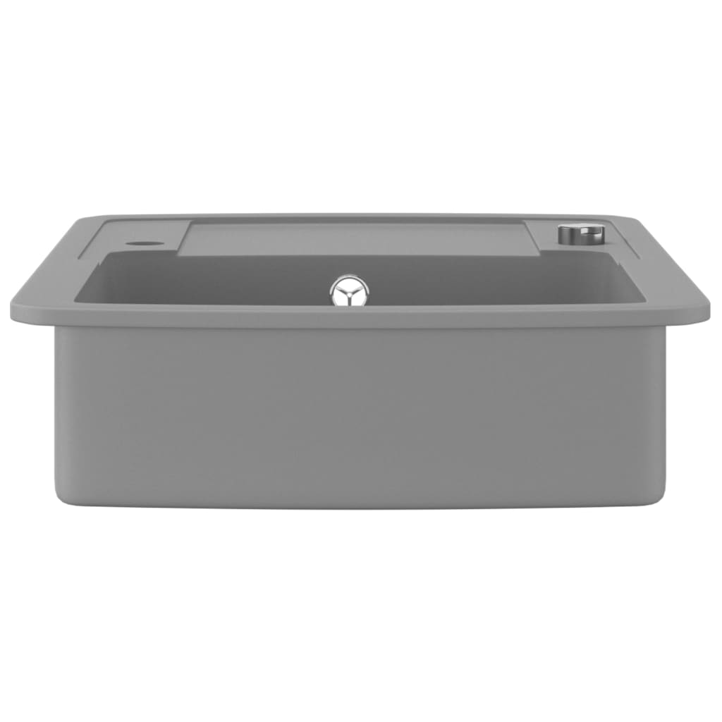 Granite Kitchen Sink Single Basin Grey