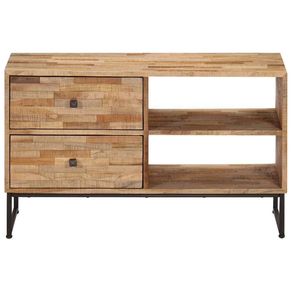 TV Cabinet Reclaimed Teak Wood 90x30x55 cm