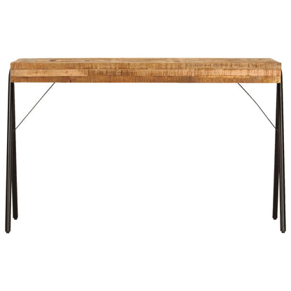 Writing Table Solid Mango Wood 118x50x75 cm