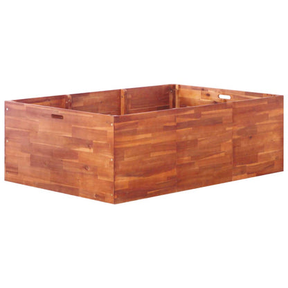 Garden Raised Bed Acacia Wood 150x100x50 cm