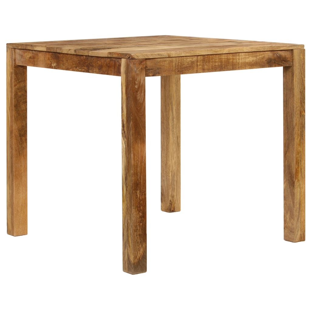 Dining Table Solid Mango Wood 82x80x76 cm