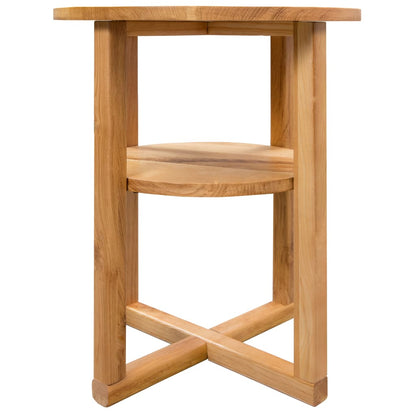 Side Table 40x50 cm Solid Oak Wood