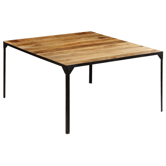 Dining Table 140x140x76 cm Solid Mango Wood