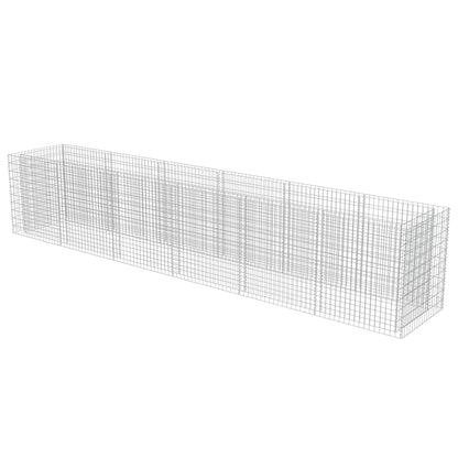 Gabion Raised Bed Galvanised Steel 540x90x100 cm