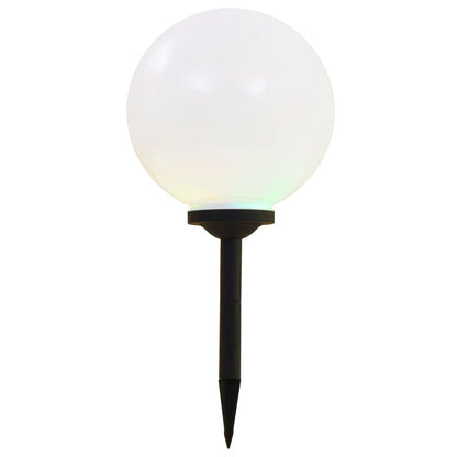 Outdoor Solar Lamps 2 pcs LED Spherical 30 cm RGB