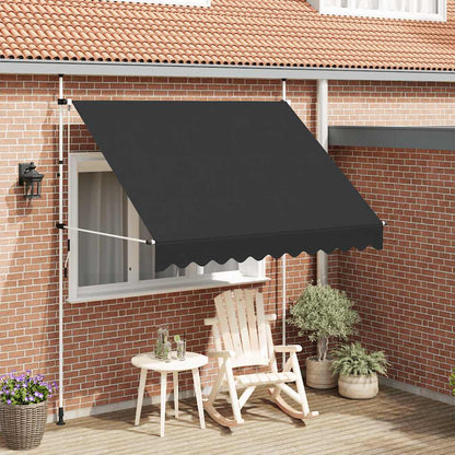 Manual Retractable Awning 250 cm Anthracite