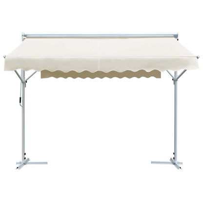 Free Standing Awning 3x3 m Cream