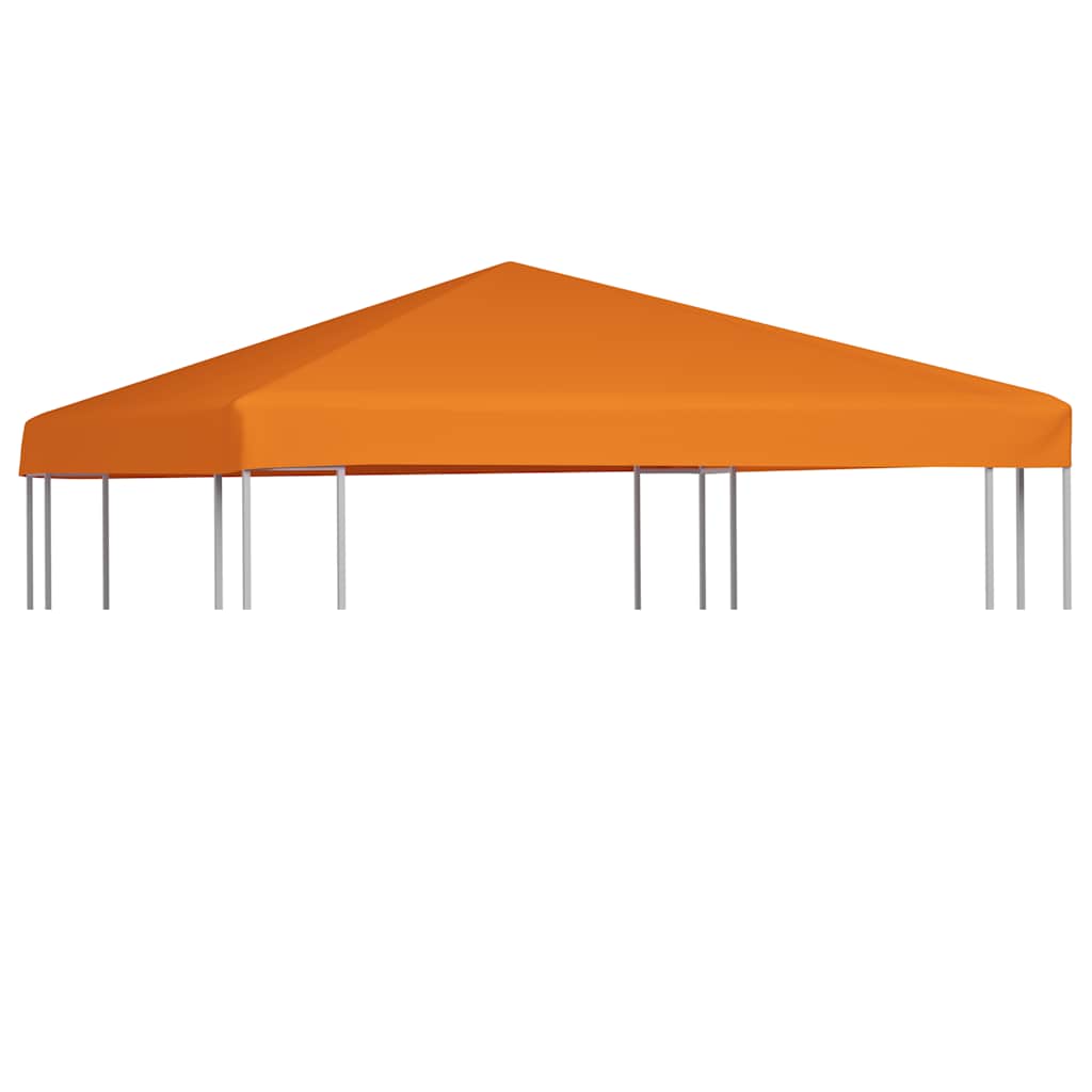 Gazebo Top Cover 310 g/m² 3x3 m Orange