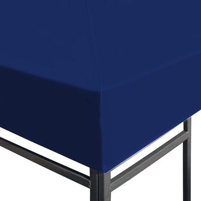 Gazebo Top Cover 310 g/m² 3x3 m Blue