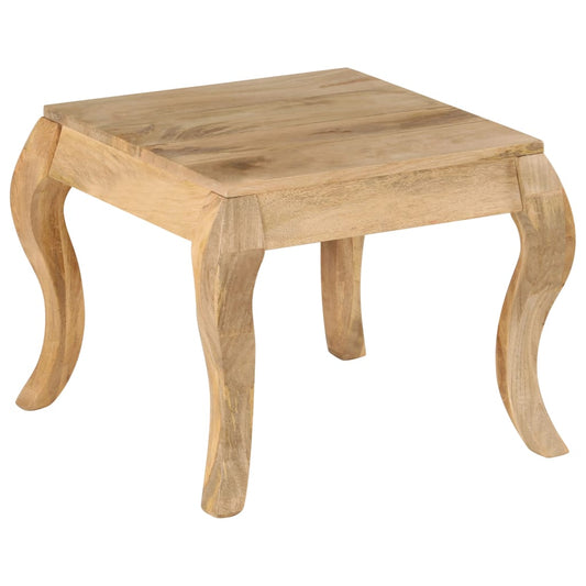 End Table 45x45x40 cm Solid Mango Wood