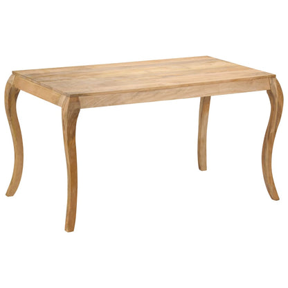 Dining Table 135x75x76 cm Solid Mango Wood