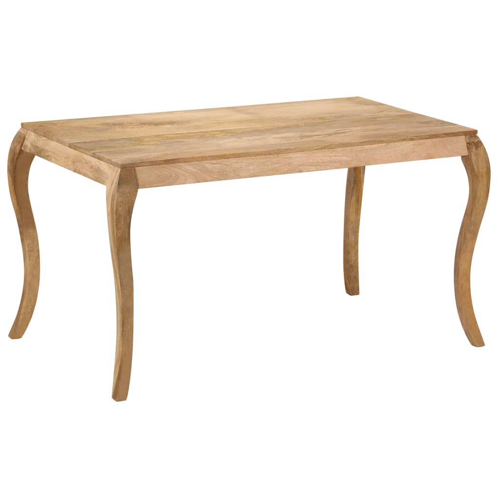 Dining Table 135x75x76 cm Solid Mango Wood