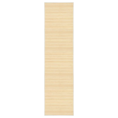 Rug Bamboo 80x300 cm Natural