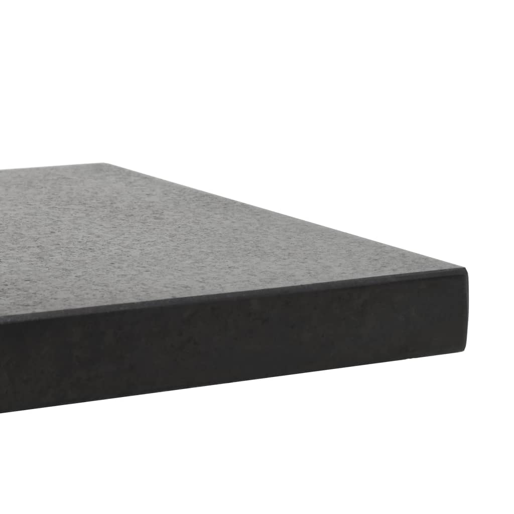 Parasol Base Granite 28.5 kg Square Black