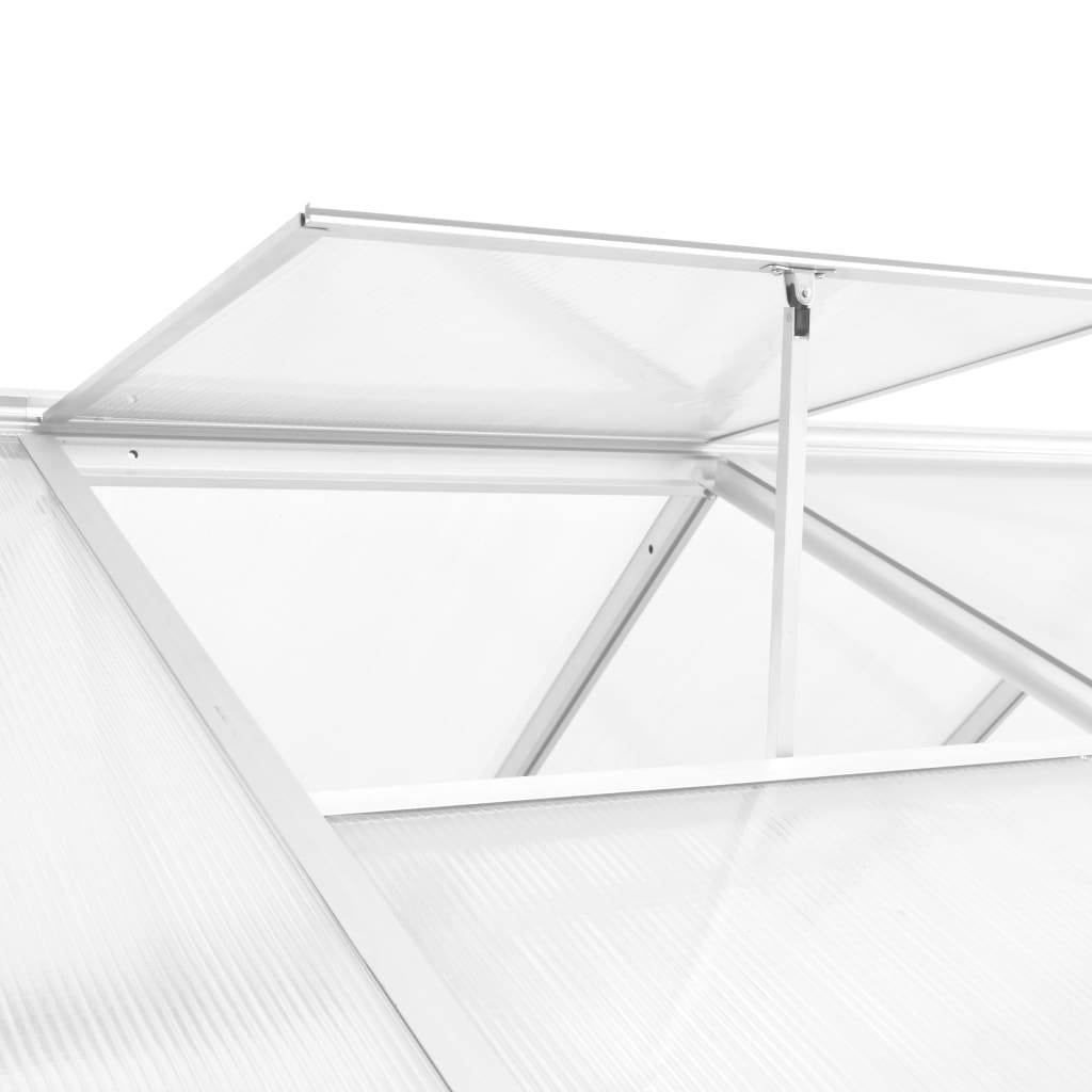 Greenhouse Aluminium 302x190x195 cm 11.19 m³