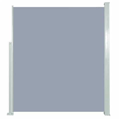 Retractable Side Awning 160 x 500 cm Grey