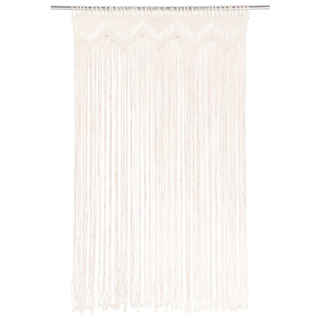 Macrame Curtain 140x240 cm Cotton