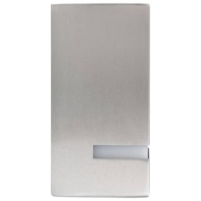 Outdoor Wall Lights 2 pcs 35 W Silver Rectangular