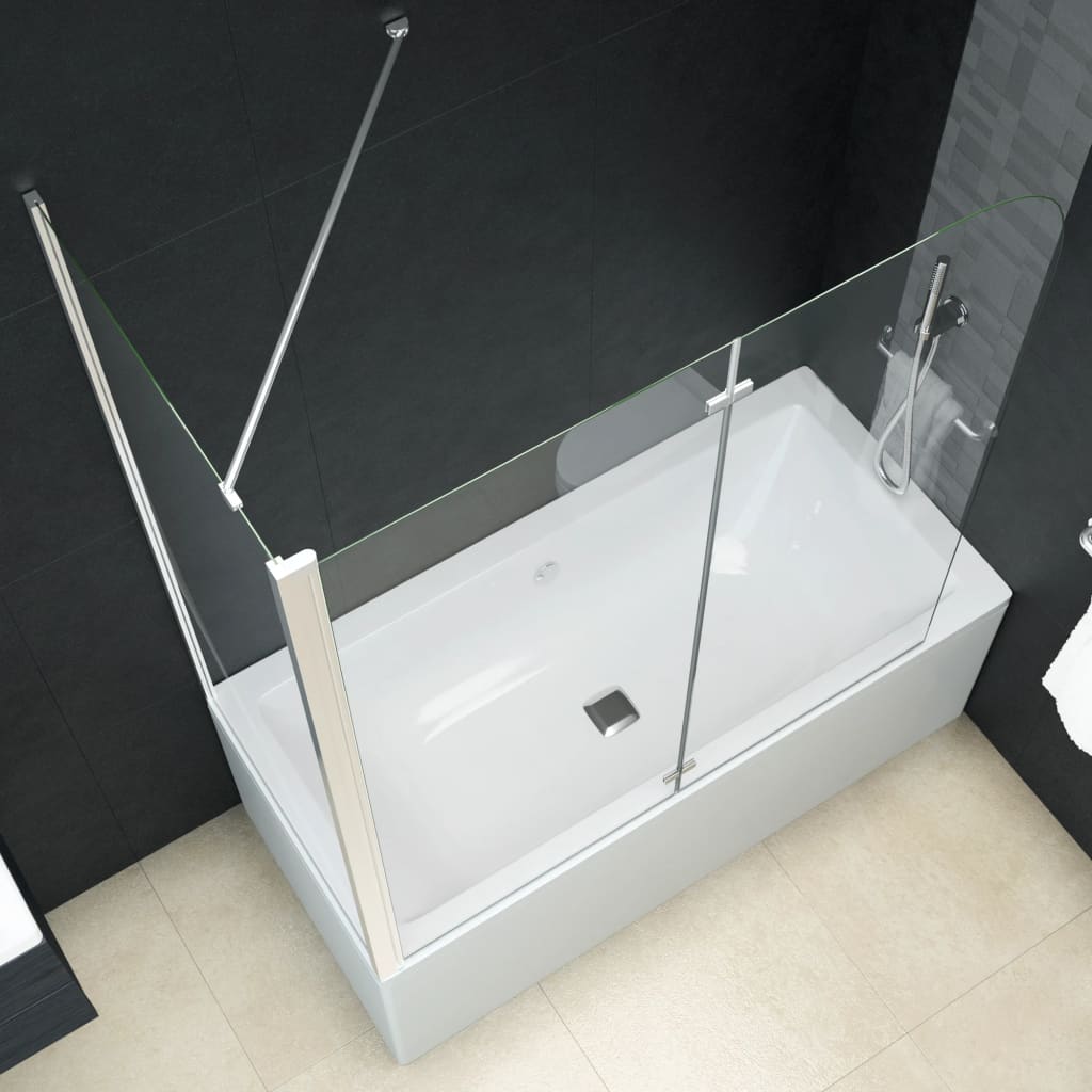 Bi-Folding Shower Enclosure ESG 120x68x130 cm