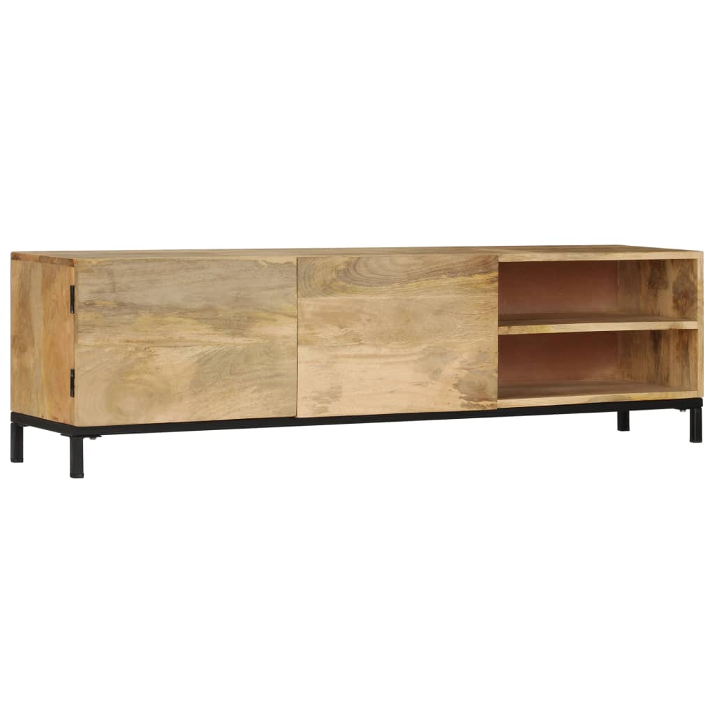 TV Cabinet 145x30x41 cm Solid Mango Wood